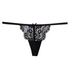 6-Pack Women's Lacy No Show G-String Thongs