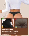 Seamless Women's Thong Panties 6-Pack - No Show