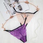 10 Pcs Low Rise Lace Thongs for Women