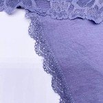 High Waisted Lace Thong Underwear for Women
