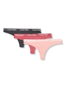 Calvin Klein Women's Micro Stretch Multipack Thongs