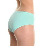 Angelina Women's 6-Pack Cotton Spandex Hipster Panties