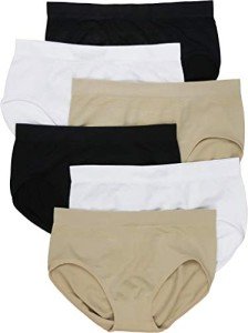 Comfortable Pack of 6 Women's Bikini Briefs