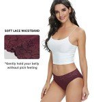 ALTHEANRAY Women's Lace Hipster Bikini Underwear Pack