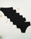 INNERSY Women's 6-Pack Breathable Cotton Hipster Panties