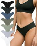 Levao Seamless Women's No Show Bikini Panties Set