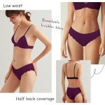Levao Women's No-Show Ice Silk Bikini Panties