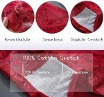 High Waisted Floral Lace Cheeky Hipster Panties 6 Pack