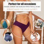 Levao Women's Seamless Cheeky Hipster Bikini Panties