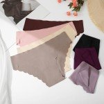 Levao Women's No-Show Ice Silk Bikini Panties