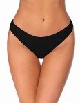 Ekouaer Women's Breathable Seamless Thong Panties 6 Pack