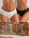 Avidlove Women's Lace Bikini Cheeky Hipster Briefs