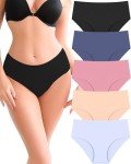 Under the Sea Women's Seamless Mid Rise Briefs - 5 Pack