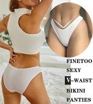10 Pack Women's Cotton Low Rise Bikini Underwear