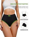 MIOTAN Women's 5 Pack High Waisted Briefs