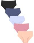 Under the Sea Women's Seamless Mid Rise Briefs - 5 Pack