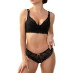 Cute Lace Floral Criss Cross Hipster Underwear Multi-Pack