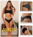 Soft Seamless No Show Panties for Women 6 Pack