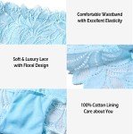 6 Pack Women’s Soft Lace Boyshort Panties