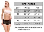 6 Pack Women’s Soft Lace Boyshort Panties