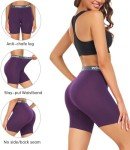 Wirarpa Women's High-Waisted Boxer Briefs - 4 Pack