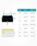 Neione Women's Heavy Flow Cotton Boyshorts - 3 Pack