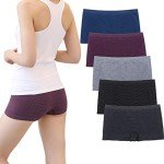 LALESTE Women's Seamless Boyshort Panties – 5 Pack