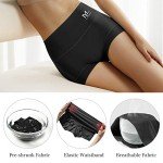 High-Waisted Cotton Boyshorts for Women - 4 Pack