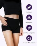 Lictin Women's Absorbent Boyshort Period Underwear