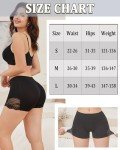 Women’s Seamless Boy Shorts Underwear, 5-Pack