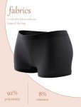 Soft Seamless Boy Shorts for Women - 4 Pack