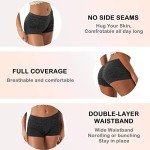 Seamless Boyshort Underwear for Women - 5 Pack