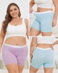 INNERSY Plus Size Modal Boxer Briefs 2-Pack