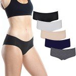Emprella Women’s Ultra-Soft Cotton Boyshorts - 5-Pack