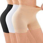 YADIFEN Seamless Slip Shorts for Dresses - 3 Pack