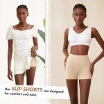 YADIFEN Seamless Slip Shorts for Dresses - 3 Pack