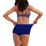 Ruxia Women's Seamless Boyshort Panties 5 Pack