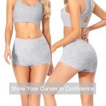 Migbean Soft Cotton High Waisted Women's Boy Shorts