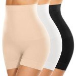 High Waisted Seamless Shaping Boyshorts for Women