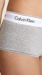 Calvin Klein Women's Cotton Boyshorts, Grey Heather, XS