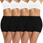 LALESTE Women's Soft Boyshorts for Comfort 4-Pack