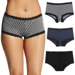 Maidenform Women's Lace Boyshort Panty Set, 3-Pack