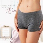 Alyce Intimates 7-Pack Seamless No Show Boyshorts