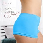 Alyce Intimates 7-Pack Seamless No Show Boyshorts