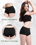 Comfortable Bamboo Rayon Women's Boyshorts 3 Pack