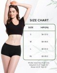 Comfortable Bamboo Rayon Women's Boyshorts 3 Pack