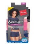 Hanes Women's Comfort Flex Fit Panties 6-Pack