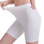 MELERIO Women's Comfortable Anti-Chafing Slip Shorts