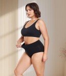 Wirarpa Women's High Waist Cotton Briefs - 5 Pack