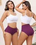 Levao Women’s High Waist No-Show Briefs Multipack